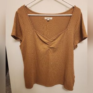 NWOT Madewell sweetheart tee size Xlarge top